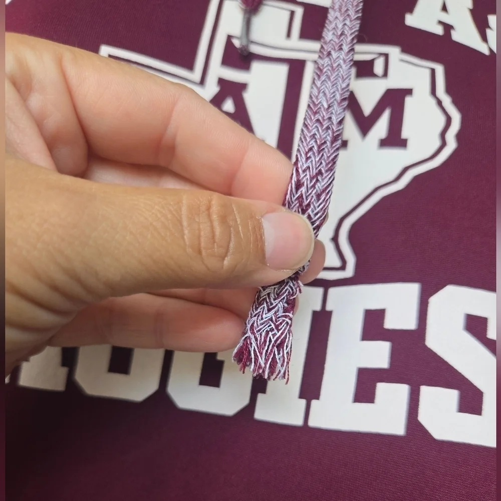 Adidas Texas ATM Hoodie Aggies Burgundy Sz XL